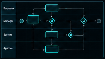 Auto-Generated BPMN Flowcharts